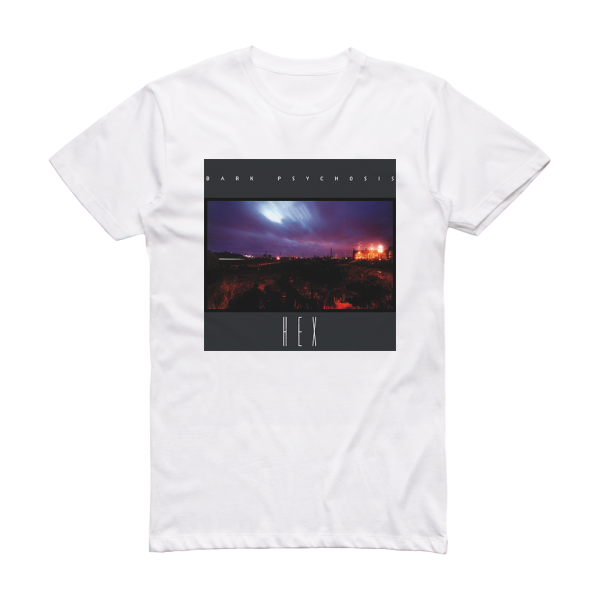 Bark Psychosis Hex Album Cover T-Shirt White