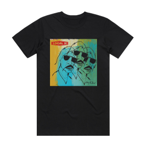 Local H Hey Killer Album Cover T-Shirt Black