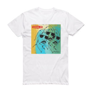 Local H Hey Killer Album Cover T-Shirt White