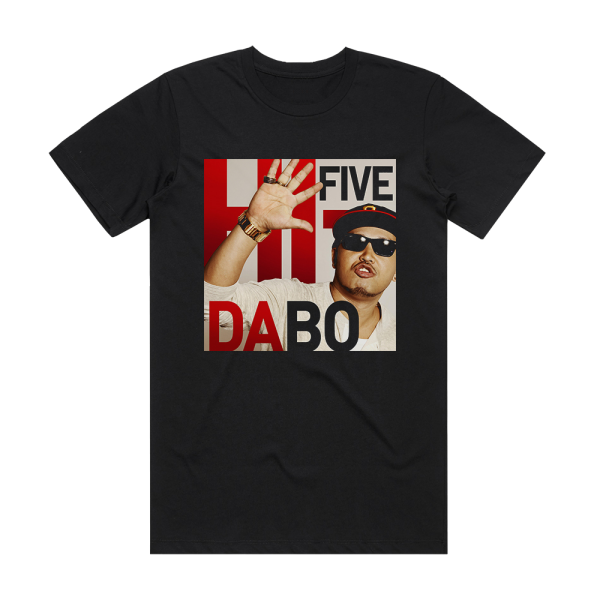 DABO Hi Five Album Cover T-Shirt Black