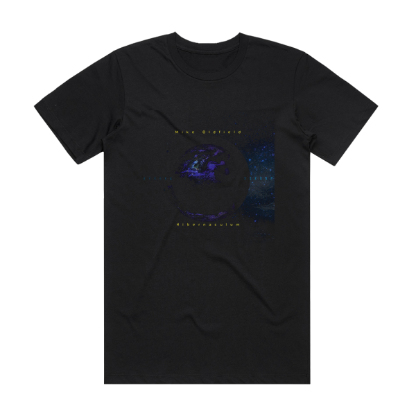 Mike Oldfield Hibernaculum 2 Album Cover T-Shirt Black