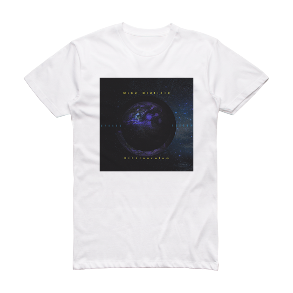 Mike Oldfield Hibernaculum 2 Album Cover T-Shirt White