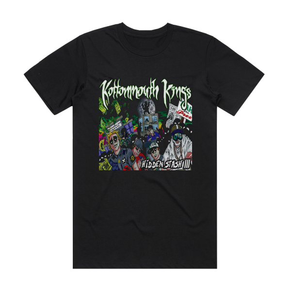 Kottonmouth Kings Hidden Stash Iii Album Cover T-Shirt Black