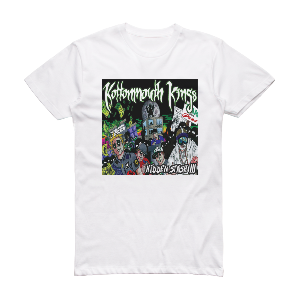 Kottonmouth Kings Hidden Stash Iii Album Cover T-Shirt White