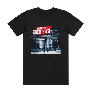 BLØF Hier  Het Beste Van 20 Jaar Blf Album Cover T-Shirt Black