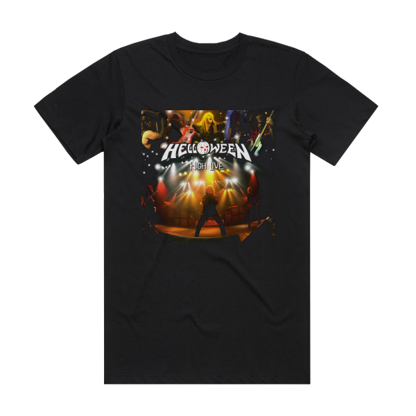 Helloween High Live Album Cover T-Shirt Black