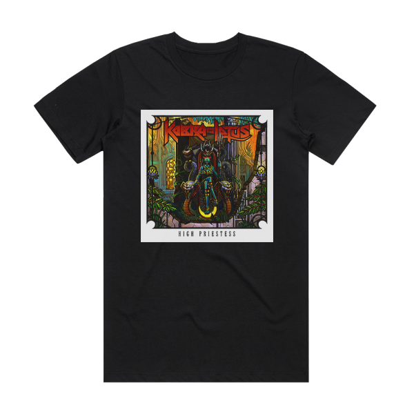 Kobra and The Lotus High Priestess Album Cover T-Shirt Black