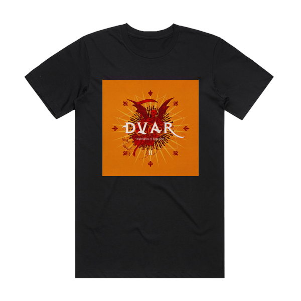 Dvar Highlights Of Lightwave Volume 2 Album Cover T-Shirt Black