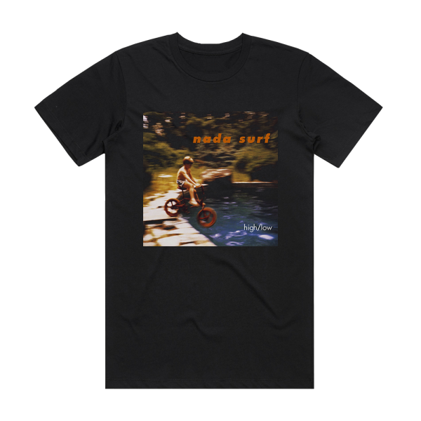 Nada Surf Highlow Album Cover T-Shirt Black