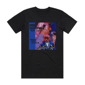 Omar Souleyman Highway To Hassake Album Cover T-Shirt Black