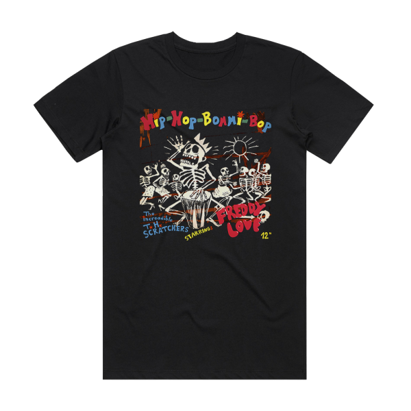 Die Toten Hosen Hip Hop Bommi Bop Album Cover T-Shirt Black