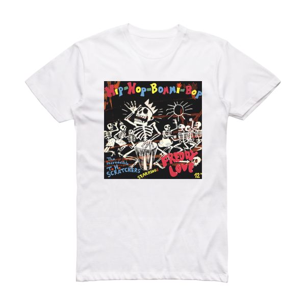 Die Toten Hosen Hip Hop Bommi Bop Album Cover T-Shirt White