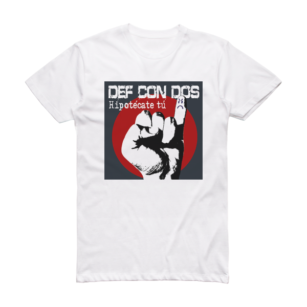 Def Con Dos Hipotcate T Album Cover T-Shirt White