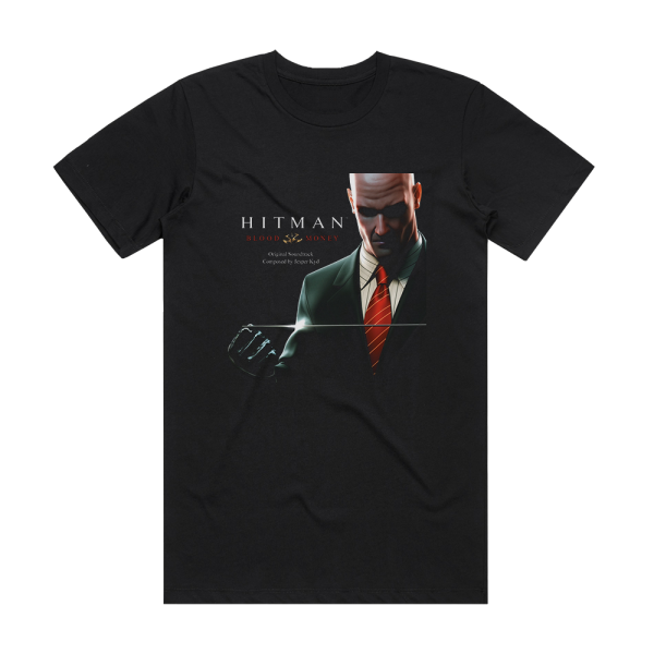 Jesper Kyd Hitman Blood Money 2 Album Cover T-Shirt Black