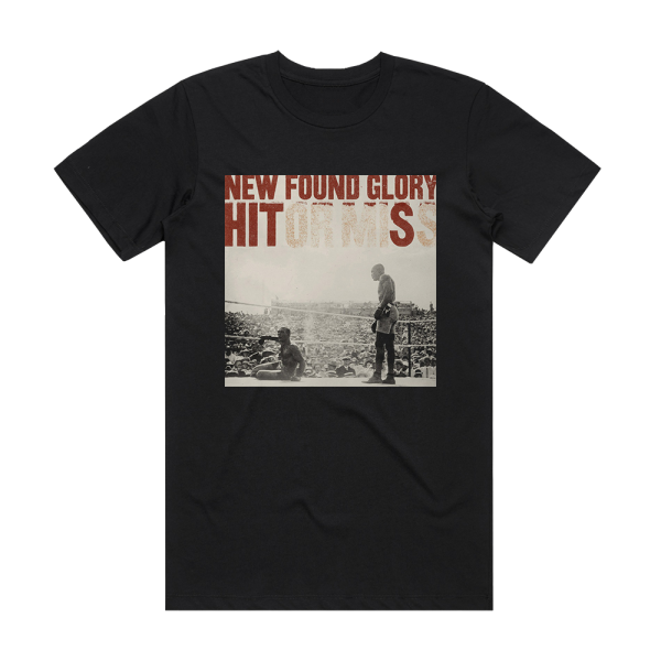 New Found Glory Hits Album Cover T-Shirt Black