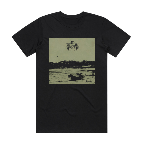 Lunar Aurora Hoagascht 2 Album Cover T-Shirt Black