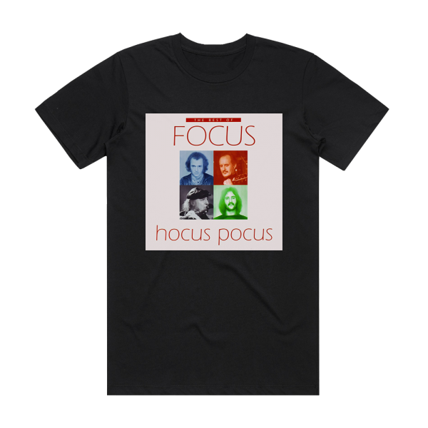 Focus Hocus Pocus Album Cover T-Shirt Black