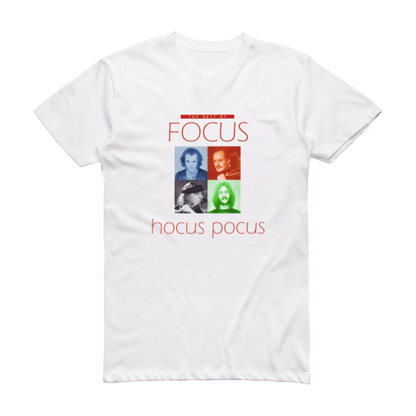 Focus Hocus Pocus Album Cover T-Shirt White