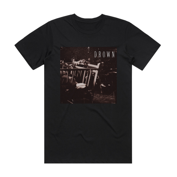 Drown Hold On To The Hollow Album Cover T-Shirt Black