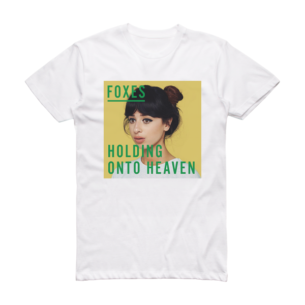 Foxes Holding Onto Heaven Album Cover T-Shirt White