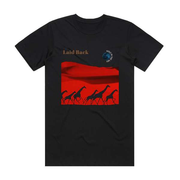 Laid Back Hole In The Sky Album Cover T-Shirt Black