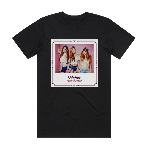 Girls Generation-TTS Holler Album Cover T-Shirt Black