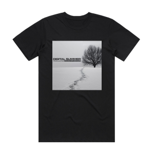 Digital Summer Hollow Album Cover T-Shirt Black
