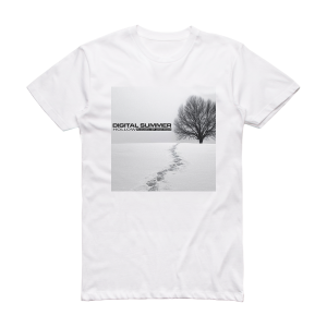 Digital Summer Hollow Album Cover T-Shirt White