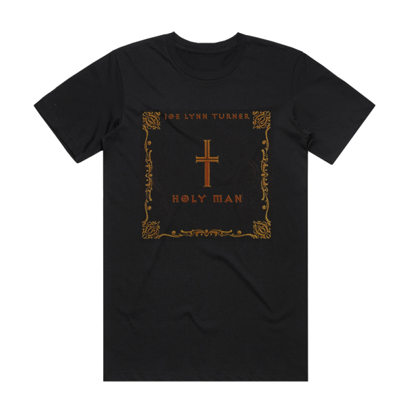 Joe Lynn Turner Holy Man Album Cover T-Shirt Black