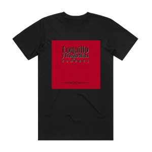 Loquillo y Trogloditas Hombres Album Cover T-Shirt Black