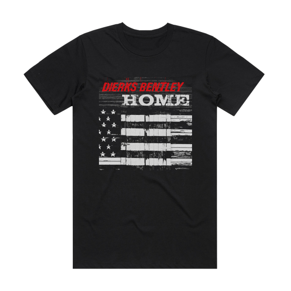 Dierks Bentley Home 2 Album Cover T-Shirt Black