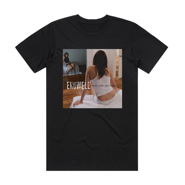 Endwell Homeland Insecurity Album Cover T-Shirt Black