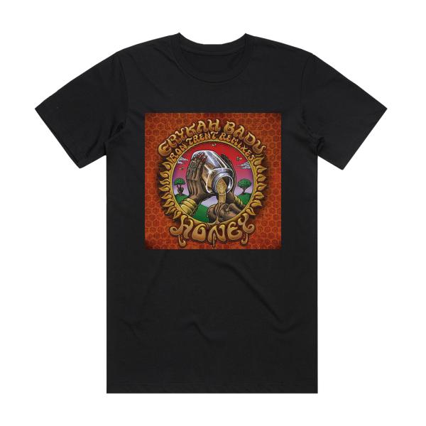 Erykah Badu Honey 2 Album Cover T-Shirt Black