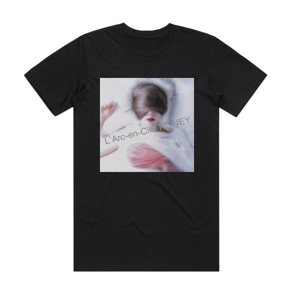 LArc~en~Ciel Honey Album Cover T-Shirt Black