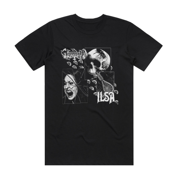 Hooded Menace Hooded Menace Ilsa Album Cover T-Shirt Black