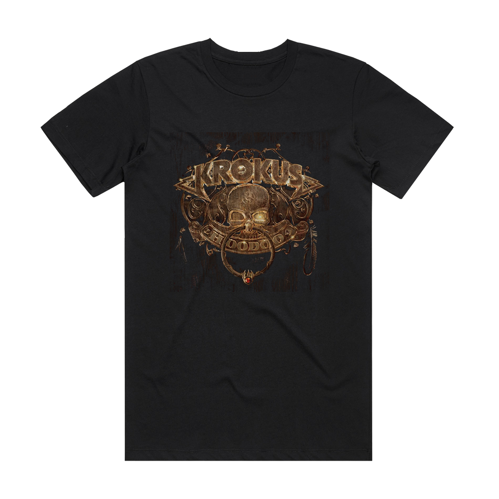 Krokus Hoodoo Album Cover T-Shirt Black – ALBUM COVER T-SHIRTS