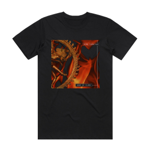Mind Furniture Hoop Of Flame Album Cover T-Shirt Black