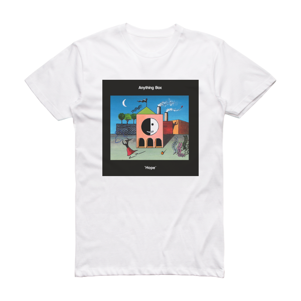 Anything Box Hope Album Cover T-Shirt White