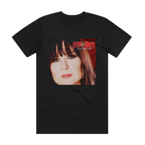 Ann Wilson Hope Glory Album Cover T-Shirt Black