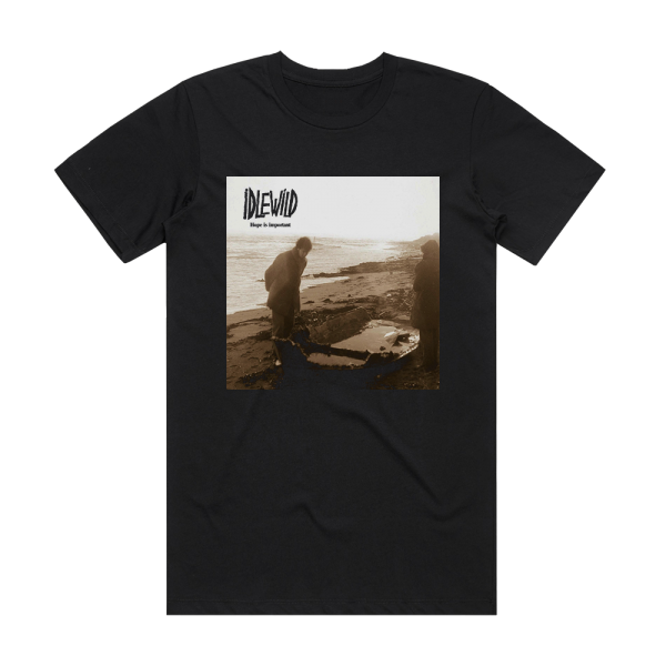 Idlewild Hope Is Important Album Cover T-Shirt Black