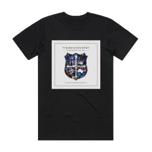For King & Country Hope Is What We Crave Live Album Cover T-Shirt Black