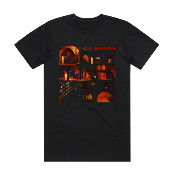 Art Bears Hopes And Fears Album Cover T-Shirt Black