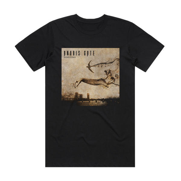 Anubis Gate Horizons Album Cover T-Shirt Black