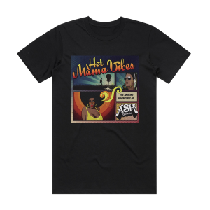 Ash Grunwald Hot Mama Vibes Album Cover T-Shirt Black
