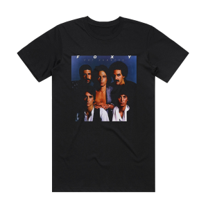 Foxy Hot Numbers Album Cover T-Shirt Black
