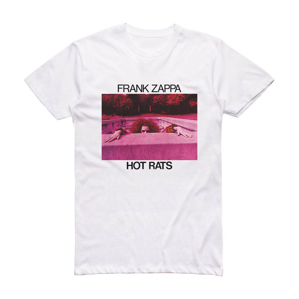 Frank Zappa Hot Rats Album Cover T-Shirt White – ALBUM COVER