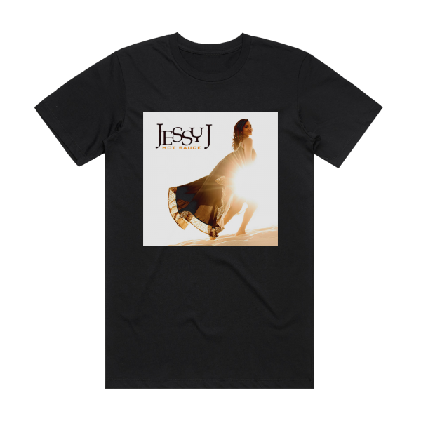 Jessy J Hot Sauce Album Cover T-Shirt Black