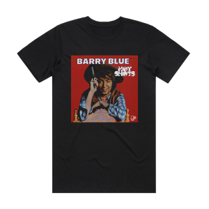 Barry Blue Hot Shots Album Cover T-Shirt Black
