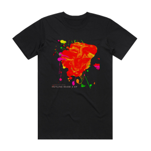 Jasper Byrne Hotline Miami 2 Ep Album Cover T-Shirt Black