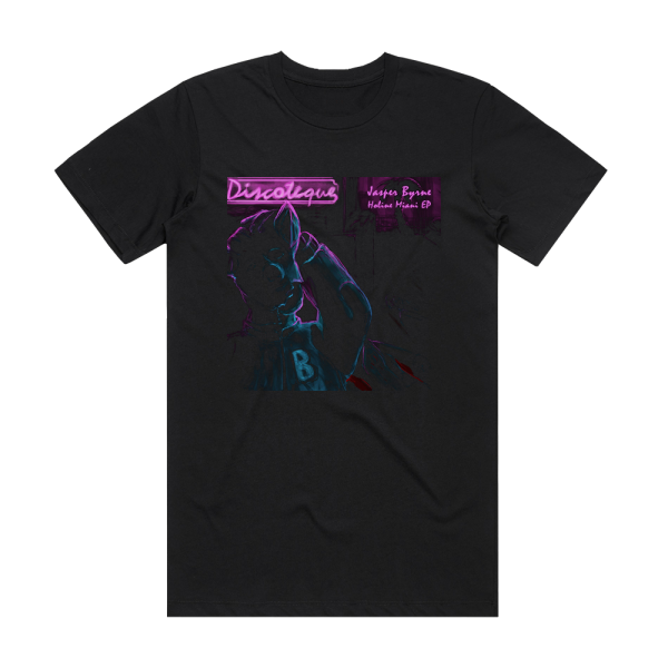 Jasper Byrne Hotline Miami Ep Album Cover T-Shirt Black